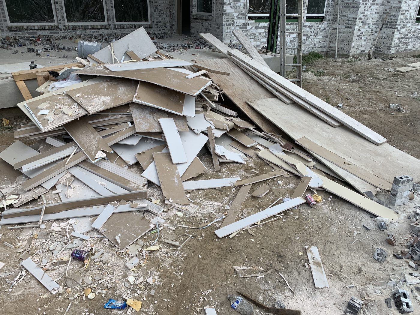 Lumber debris removal by RCS Remodeling