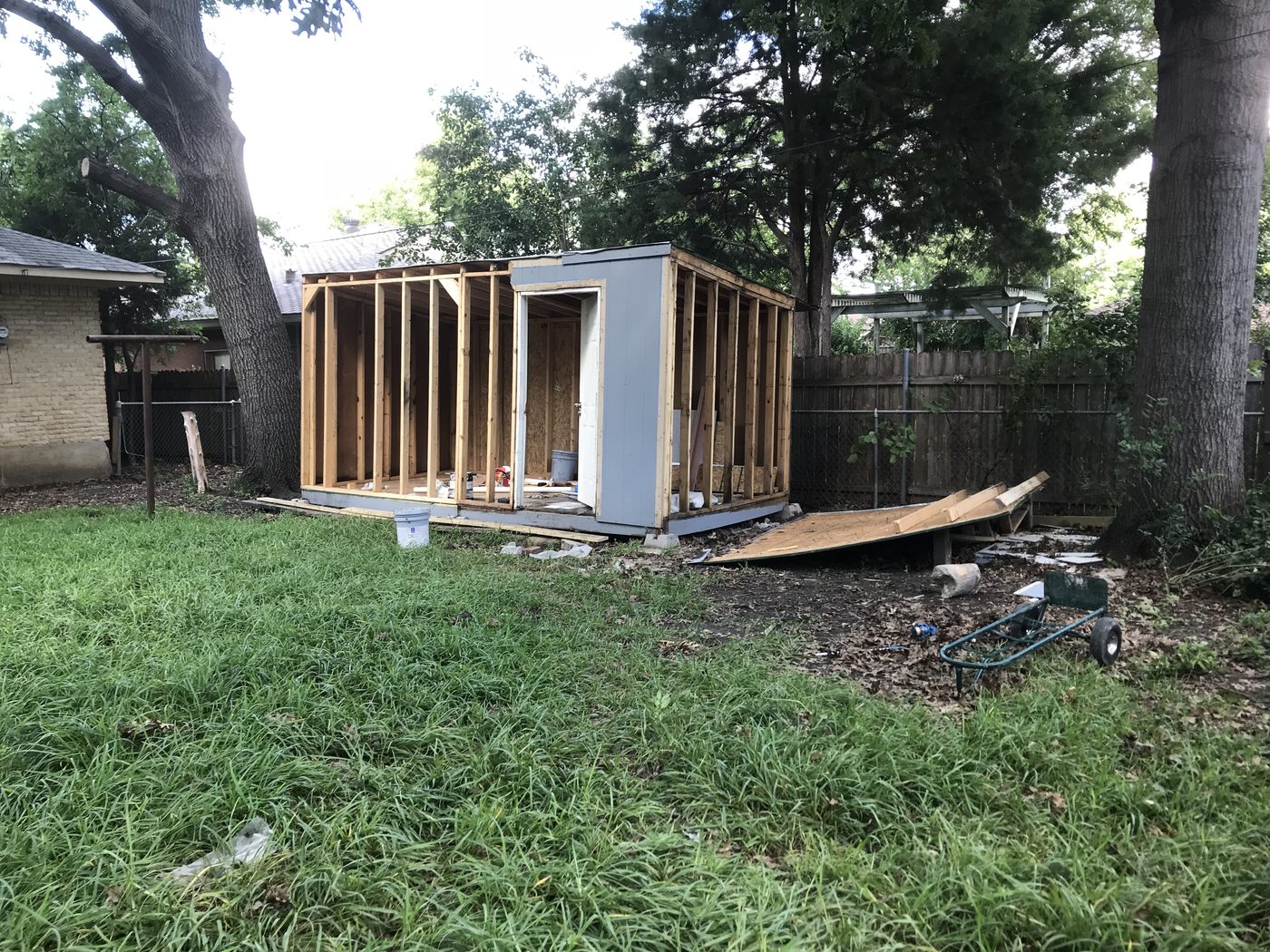 Yard debris removal by RCS Remodeling