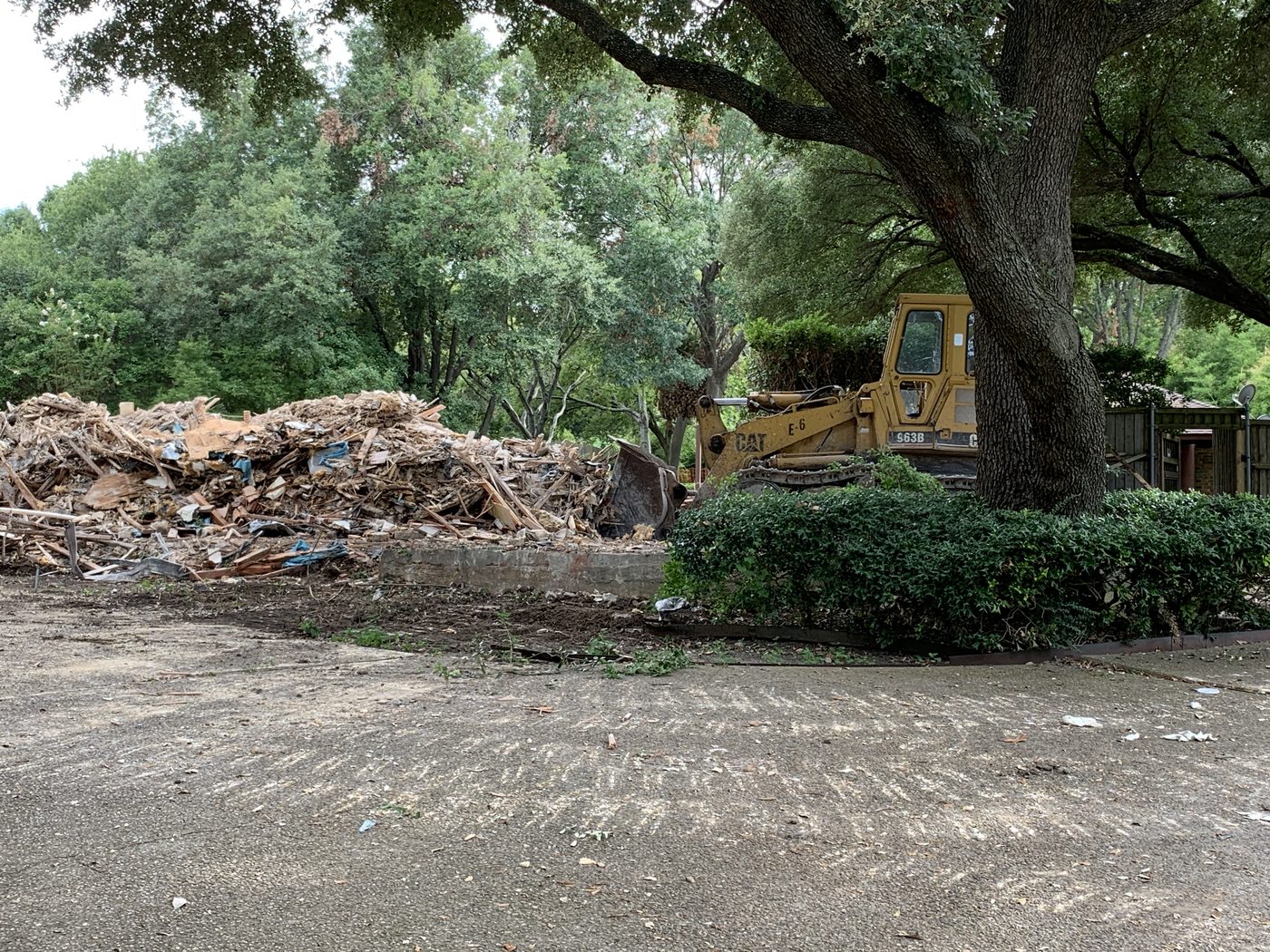 Demolition and site clearing by RCS Remodeling